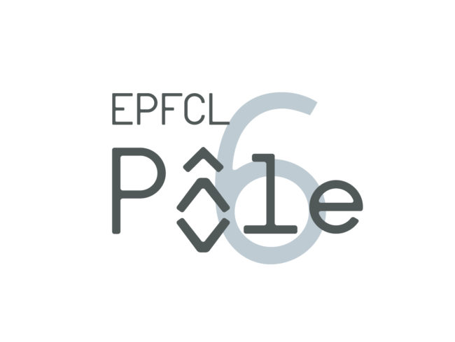 Pôle 6 — EPFCL • Logo & charte graphique Louise Devalois, graphiste à Toulouse