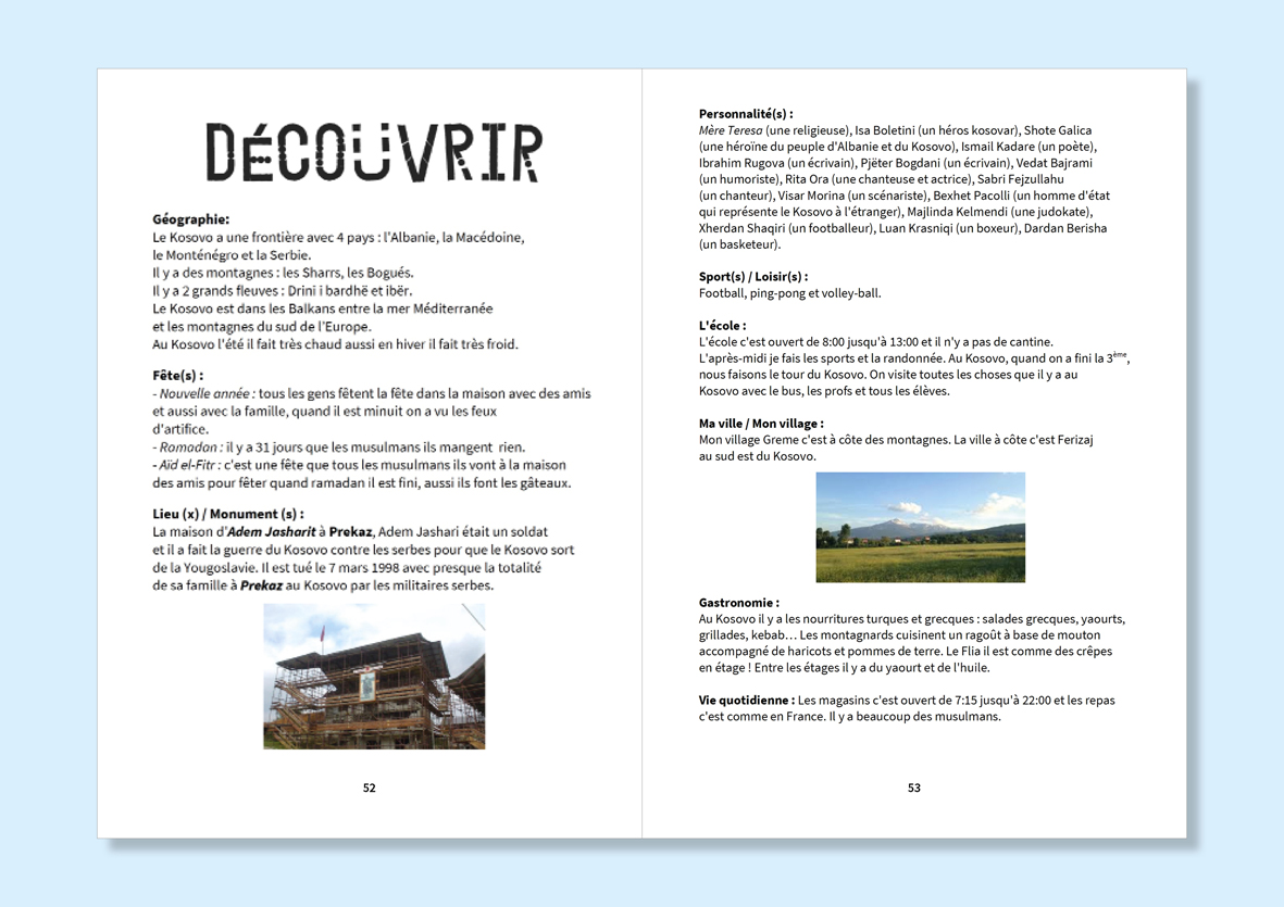 Bienvenue dans notre monde