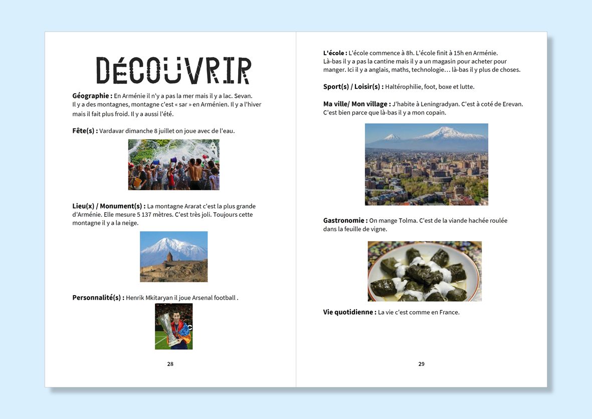 Bienvenue dans notre monde