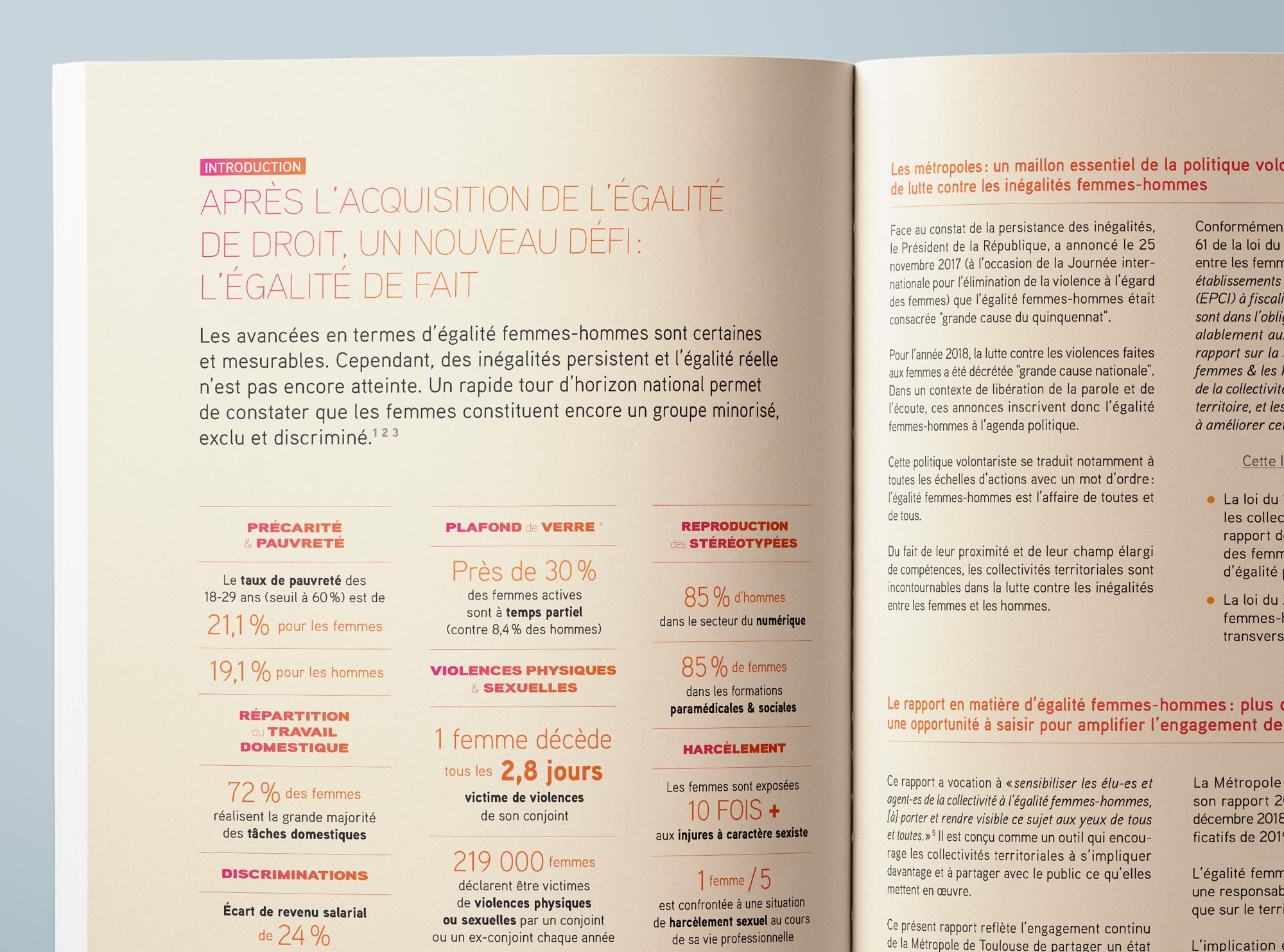Rapport égalité femmes-hommes Toulouse