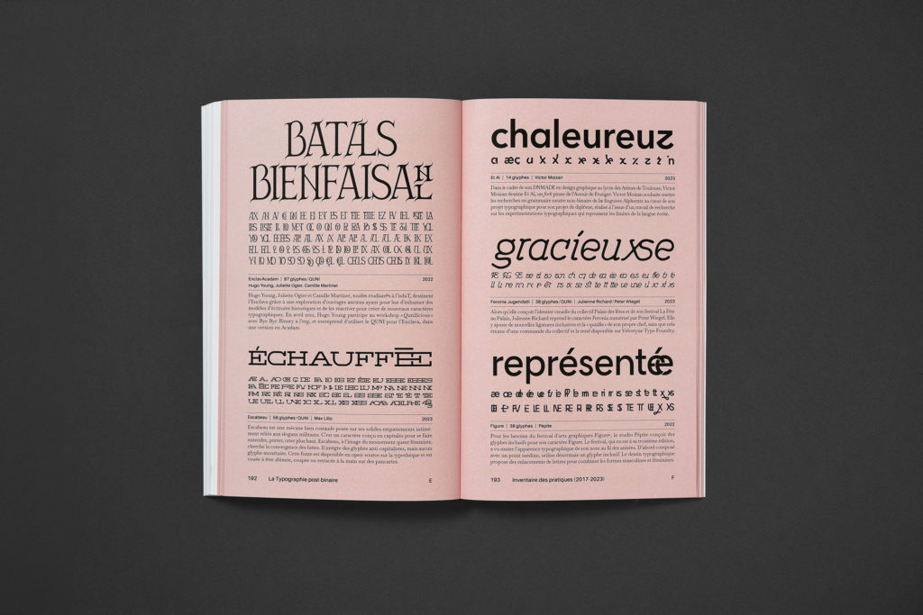 La Typographie Post Binaire