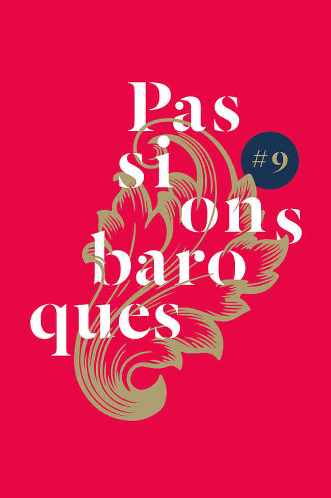 Identité visuelle Passions baroques Montauban 2023 par Louise Devalois
